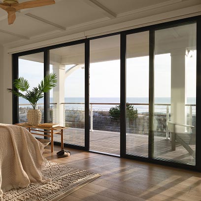 Expansive Glass, Narrow Frames